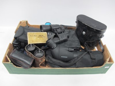 Lot 1160 - Binoculars, including Halina 20x50, Tecnar...
