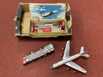 Lot 375 - Tinplate Toy Interest, to include a Nulli...