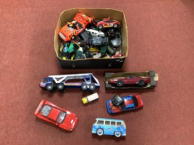 Lot 378 - A Quantity of Diecast, Plastic Model Vehicles...