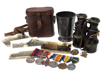Lot 689 - Boer War/WWI York & Lancaster DCM Medal Group,...