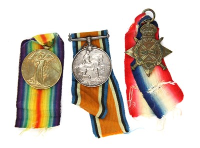 Lot 663 - WWI Koyli Trio, 1914-15 (18899 Pte P Dean...
