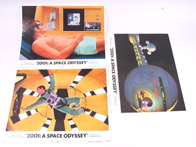 Lot 1447 - 2001: A Space Odyssey lobby cards, numbers 5,...