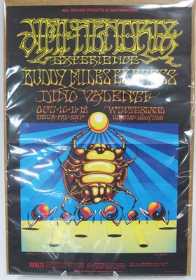 Lot 1453 - Jimi Hendrix Experience Reproduction Poster,...