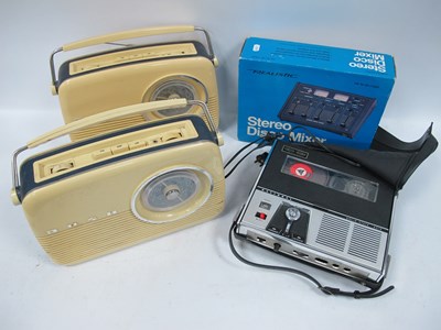 Lot 1117 - Vintage Electronics: two Bush TR82 radios, a...