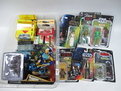 Lot 1120 - Toys, including metal engine model, boxed Star...