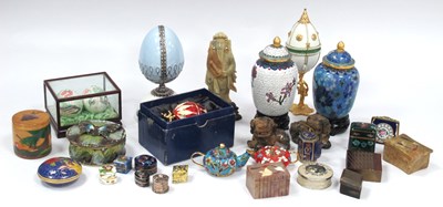Lot 1361 - Collectables, including Chinese cloisonné...