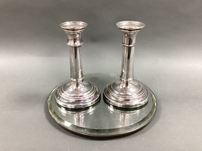 Lot 70 - A Matched Pair of Hallmarked Silver...