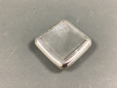 Lot 40 - A Part Hallmarked Silver Snuff Box, of plain...