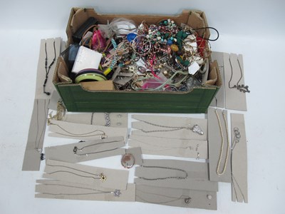 Lot 1105 - A Quantity of Modern Costume Jewellery:- One Box