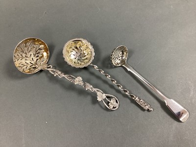 Lot 19 - A Victorian Hallmarked Silver Small Sifter...