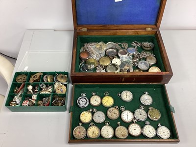 Lot 347 - A Collection of Assorted Vintage Pocket Watch...