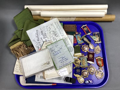 Lot 364 - RAOB Interest - Assorted Hallmarked Silver...