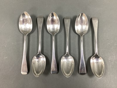 Lot 35 - A Set of Six Victorian Hallmarked Silver Old...
