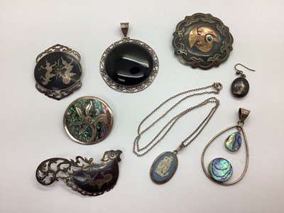 Lot 208 - Wedgwood; A Hallmarked Silver Mounted Blue...
