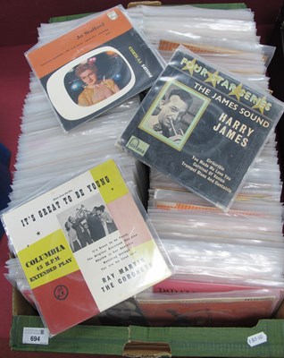 Lot 694 - Approximately Two Hundred and Fifty Vinyl 7"...
