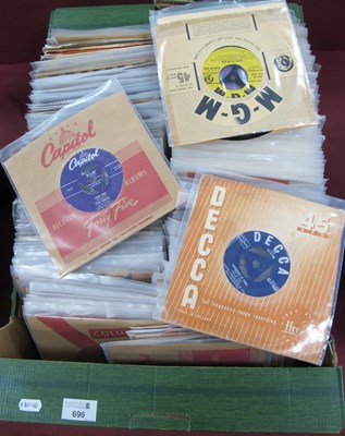 Lot 696 - Approximately Two Hundred and Fifty Vinyl 7"...