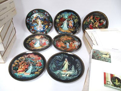 Lot 1282 - Bradford Exchange Russian Plates, approx....