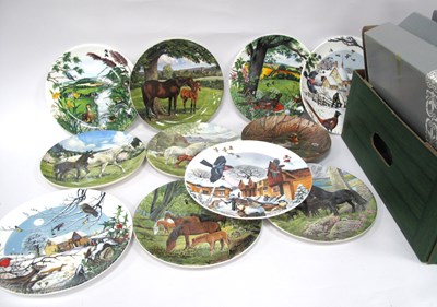 Lot 1205 - Wedgwood Christmas Collectors Plates, other...
