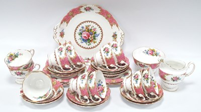 Lot 1316 - Royal Albert "Lady Carlyle" Tea Service,...