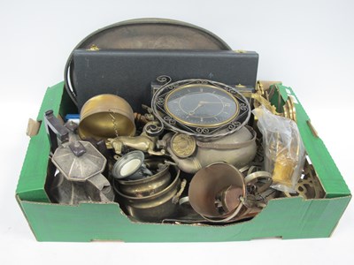 Lot 1046 - Canteen of Cutlery, plated tea service, plated...