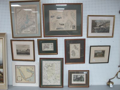 Lot 1588 - Six Maps, including Istanbul, "Carte De La...