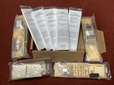 Lot 501 - Nine Passenger Coach Kits, comprising two...