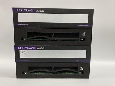 Lot 937 - Two boxed Realtrack Models 00 gauge Hi-cube...