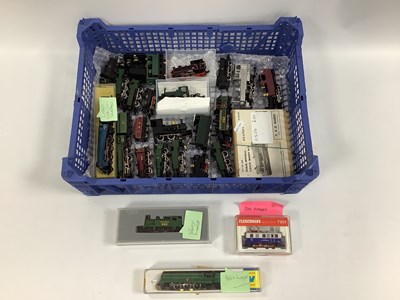 Lot 773 - Twenty Four 'N' Gauge/2mm Steam Locomotives in...