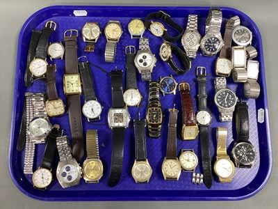 Lot 305 - A Collection of Gent's Wristwatches, to...