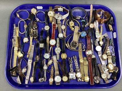 Lot 344 - A Collection of Ladies Wristwatches, to...