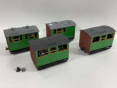Lot 783 - Four Kit/Scratch Built 7mm/10mm Wood...