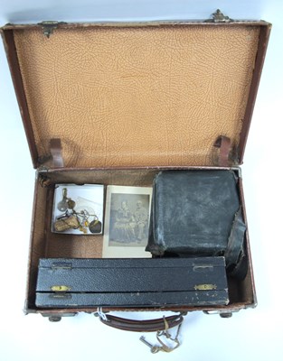 Lot 1503 - Vintage Briefcase Containing Boxed Kodak...