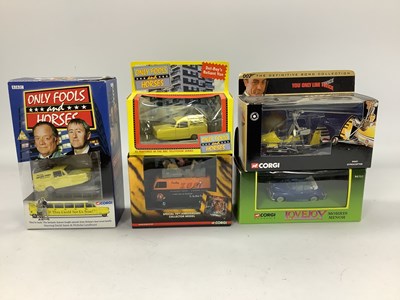 Lot 617 - Five Diecast Model Vehicles by Corgi, Lledo to...
