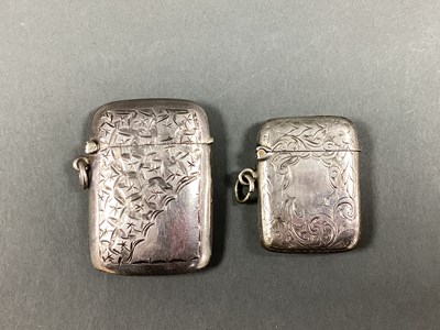 Lot 21 - A Hallmarked Silver Vesta Case, S&BM,...