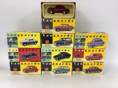 Lot 582 - Ten Lledo Vanguards 1:43 Scale Diecast Model...