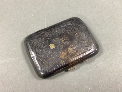 Lot 41 - A Chester Hallmarked Silver Cigarette Case, of...