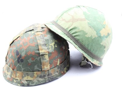 Lot 472 - U.S American M1 Helmet, Liner, Chinstrap and...
