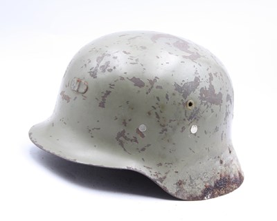 Lot 470 - Spanish M42 Helmet, liner and part chinstrap.