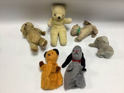 Lot 407 - Chad Valley Sooty and Sweep Hand Puppets....