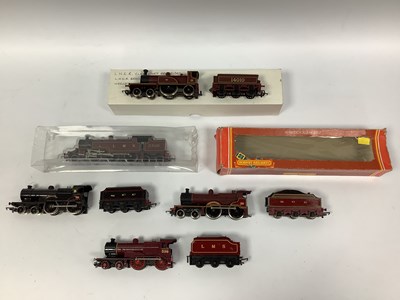 Lot 491 - Five 'OO' Gauge Hornby locomotives, with an...