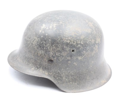 Lot 481 - WWII German Third Reich M42 Helmet, liner and...
