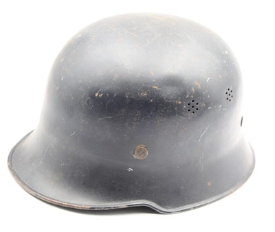 Lot 493 - WWII German Third Reich M34 Helmet, with...