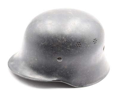 Lot 487 - Post WWII West German M34 Helmet, Liner and...