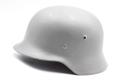 Lot 471 - Replica German M40 Helmet, Liner and Chinstrap.