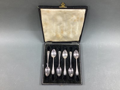 Lot 31 - A Set of Six Hallmarked Silver Coffee Spoons,...