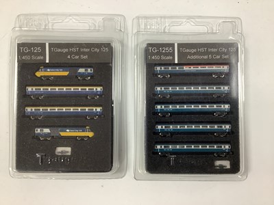 Lot 780 - A Boxed T-Gauge HST InterCity 125 Four-Car Set,...
