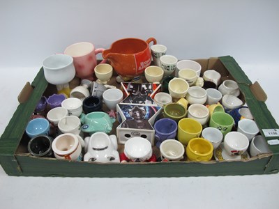 Lot 1108 - Novelty Egg Cups, including BonBon, Doctor Who...