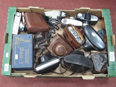 Lot 1250 - Quantity of Rangefinder and SLR Cameras,...