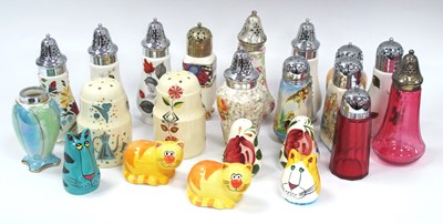 Lot 1335 - Sugar/Flour Castors, including Noritake,...