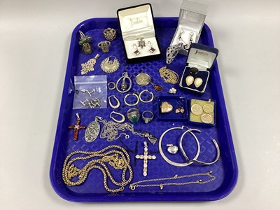 Lot 4 - Assorted Costume Jewellery, including "925"...